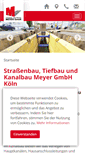 Mobile Screenshot of meyer-strassenbau.de